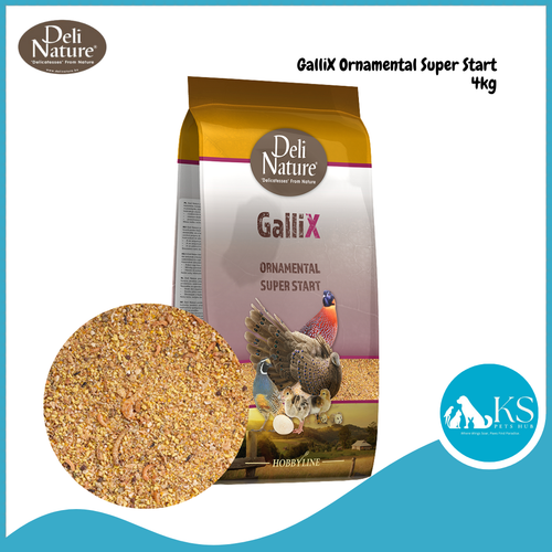 Deli Nature GalliX Ornamental Super Start 4kg Chicken Bird Food