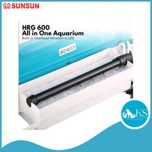 Load image into Gallery viewer, SUNSUN HRG-600 Aquarium (60cm) - Tank Only (Black / White) Fish &amp; Aquatic