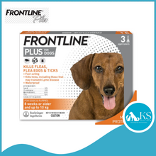 Load image into Gallery viewer, Frontline Plus Spot-On Flea &amp; Ticks Prevention 3s / 6s Applicator For Dogs
