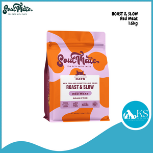 [ CAT ] SoulMate Roast & Slow Chicken / Seafood / Red Meat Baked and Air Dried 1.6kg / 6kg Cat Feed