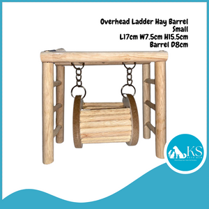 KSPH Overhead Ladder Hay Barrel - 2 Sizes