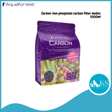 Load image into Gallery viewer, Aquaforest Carbon (non phosphate carbon filter media) 1000ml / 5000ml Fish &amp; Aquatic