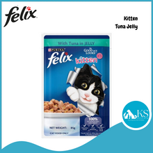 Load image into Gallery viewer, Purina Felix Kitten Adult Wet Cat Food in Jelly 85g Assorted