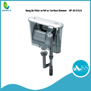 Jeneca Hang On Filter w/UV w/ Surface Skimmer - XP-U1/3/5/6 Fish & Aquatic