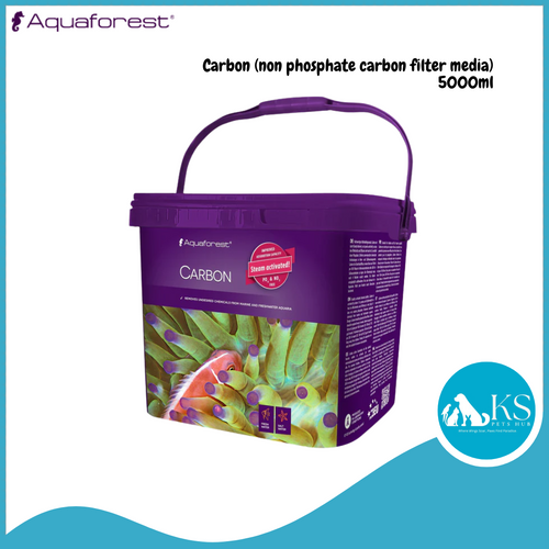 Aquaforest Carbon (non phosphate carbon filter media) 1000ml / 5000ml Fish & Aquatic