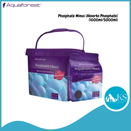 Aquaforest Phosphate Minus (Absorbs Phosphate) - (1000ml/5000ml) Fish & Aquatic