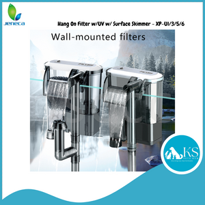 Jeneca Hang On Filter w/UV w/ Surface Skimmer - XP-U1/3/5/6 Fish & Aquatic