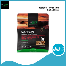Load image into Gallery viewer, [CAT - WILDCUTS] Nutripe Freeze-Dried NZ Grass-Fed Beef &amp; Chicken / Pacific Ocean Fish &amp; NZ Lamb with Green Tripe Cat Dry Food 280g