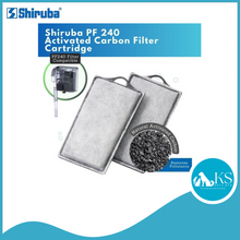 Load image into Gallery viewer, SHIRUBA Activated Carbon Cartridge Replacement (PF Hang On Back Filter (2pcs/box)) Fish &amp; Aquatic