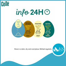 Load image into Gallery viewer, CEDE Eggfood Moist Allround 1kg Bird Food