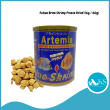 Load image into Gallery viewer, Futian Brine Shrimp Freeze Dried (16g / 60g) Fish Feed