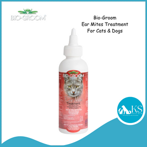 Bio-Groom Ear Mite Treatment for Cats and Dogs 4oz