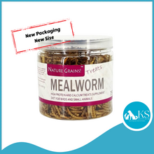 Load image into Gallery viewer, Nature Grains! Mealworm 550ml / 2600ml Small Animals Fish Treats