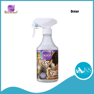 Bioion Pets Pounce Pets Germs-Free Sanitizer Water Based Ocean 60ml/500ml