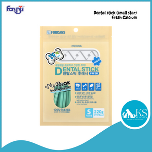 Forcans Dental Stick (Small Star) Small Fresh Blueberry / Omega-3 / Calcium 220g