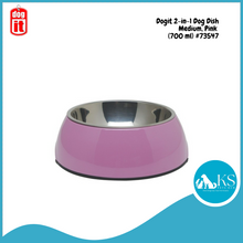 Load image into Gallery viewer, Dogit 2-in-1 Dog Dish, Medium, Assorted Color (700 ml) #73547/ #73548/ #73770/ #73551