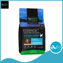 Load image into Gallery viewer, [CAT] NuTripe Essence Plus Dry Food 1.6kg Grain‑Free Gut Health Formula Chicken &amp; Beef / Chicken &amp; Salmon Enzymes, Prebiotics &amp; Probiotics