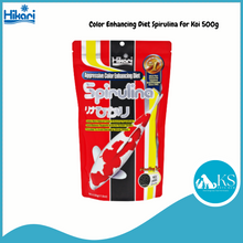 Load image into Gallery viewer, Hikari Color Enhancing Diet Spirulina For Koi 500g / 5kg Fish Feed