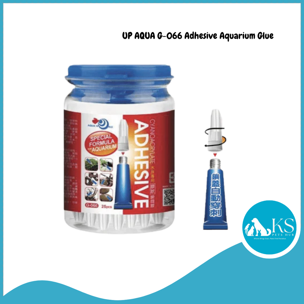UP AQUA G-066 (1 Tub = 25 pcs) Adhesive Aquarium Glue Fish & Aquatic