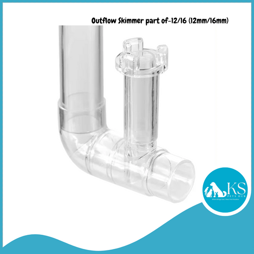 AQUAPRO Outflow Skimmer part of-12/16 (12mm/16mm) Fish & Aquatic