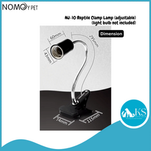 Load image into Gallery viewer, NOMOYPET NJ-10 Reptile Clamp Lamp (adjustable) - light bulb not included Fish &amp; Aquatic