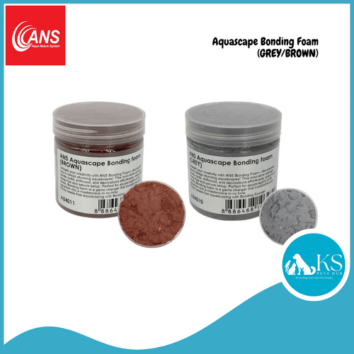 ANS Aquascape Bonding Foam (GREY/BROWN) Fish & Aquatic