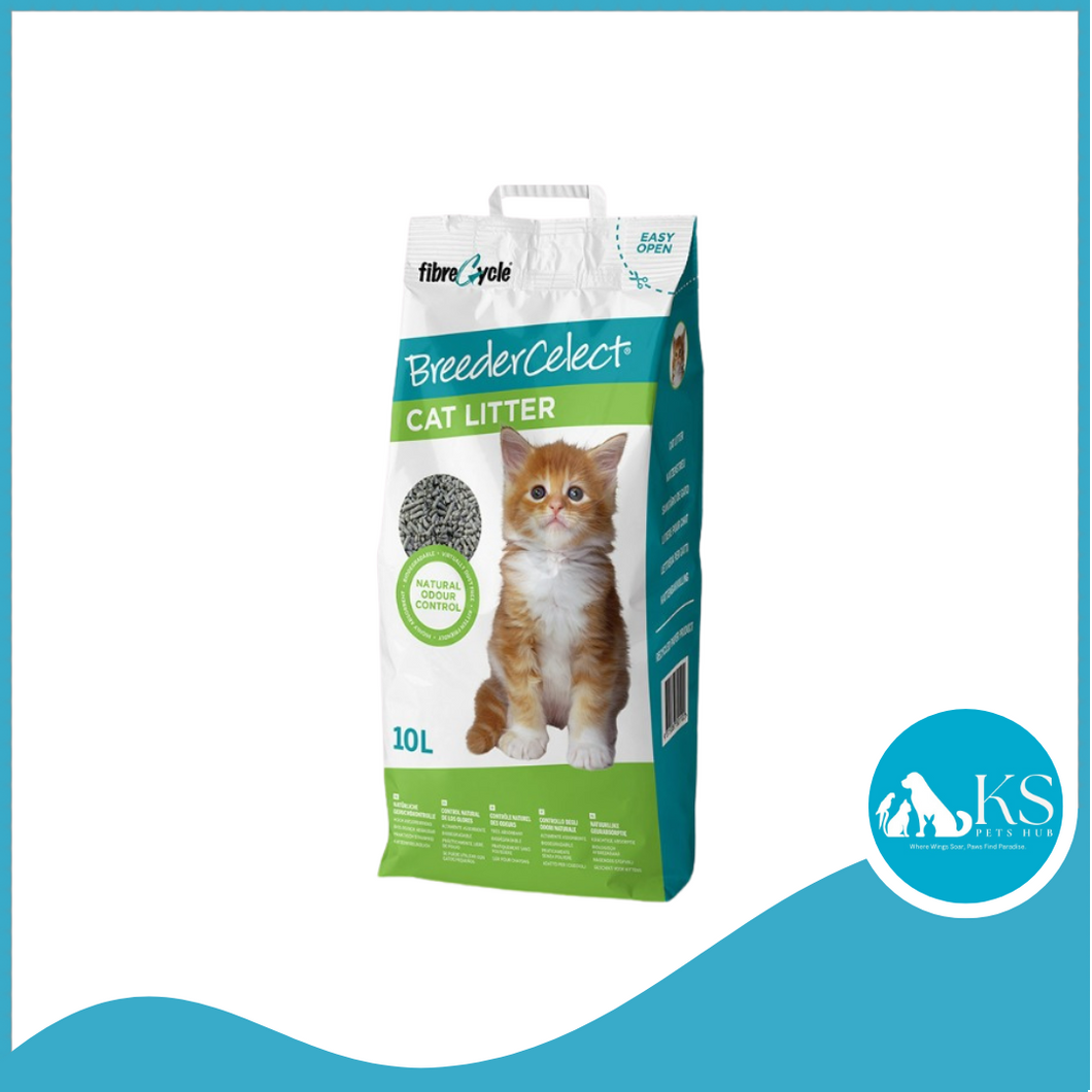 Breeder Celect Recycled Paper Litter 10L / 30L Small Animal Bedding / Cat Litter