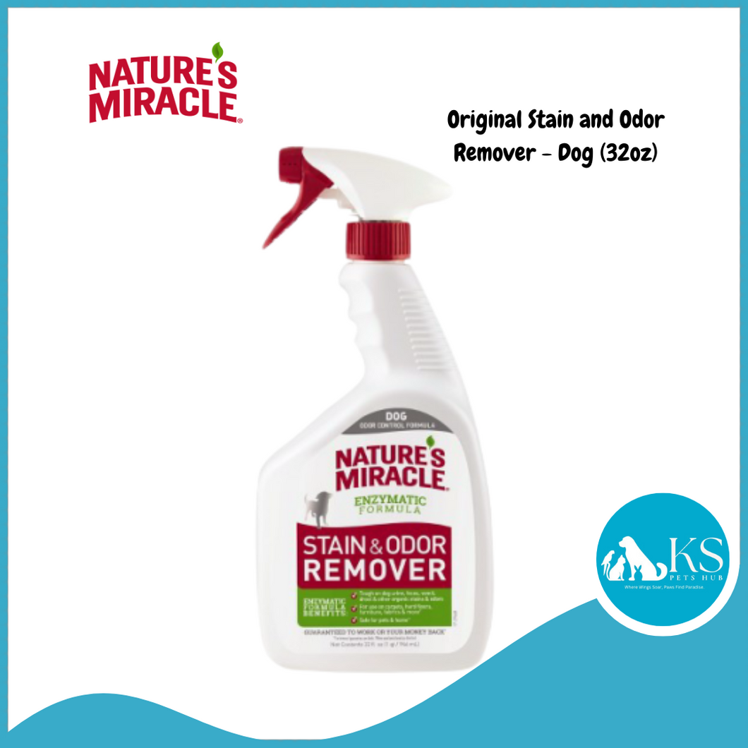 Nature's Miracle Original Stain and Odor Remover - Dog & Cat (32/128oz)