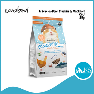 Loveabowl Freeze-a-Bowl Chicken & Mackerel for Cats 85g / 200g