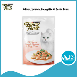 Purina Fancy Feast Inspiration Cat Wet Food Pouch 70g - Assorted Flavors