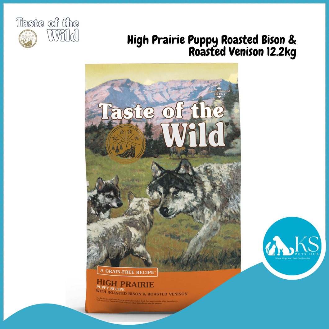 Taste Of the Wild High Prairie Roasted Bison Puppy 12.2kg