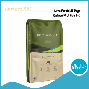 Nurture Pro Love For Adult Dogs (Salmon With Fish Oil)(1.8kg/5.7kg/11.8kg)