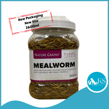 Load image into Gallery viewer, Nature Grains! Mealworm 550ml / 2600ml Small Animals Fish Treats