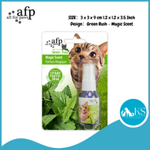 Load image into Gallery viewer, AFP - All For Paws - Premium Catnip 25g / Green Rush Magic Scent Spray For Cats 30ml Cat Treats