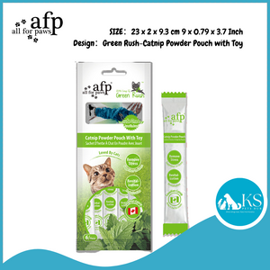 AFP - All For Paws - Catnip Powder Pouch With Toy - 6 pcs