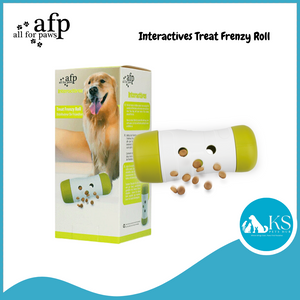 All For Paws AFP Treat Frenzy Roll Interactives Toy For Cat Dog