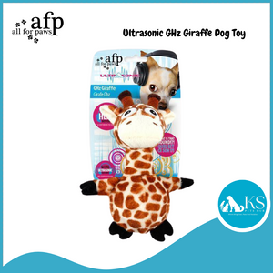 All For Paws AFP Ultrasonic GHz Giraffe Dog Toy