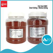 Load image into Gallery viewer, ANS Fish Feed (RED) Small 1000g / Medium 850g Fish Food
