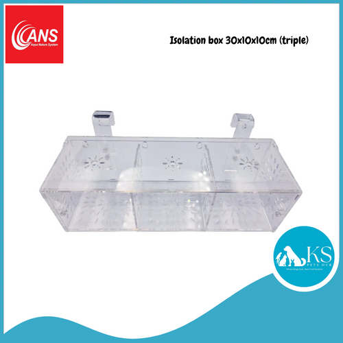 ANS Isolation box 30x10x10cm (triple) Fish & Aquatic
