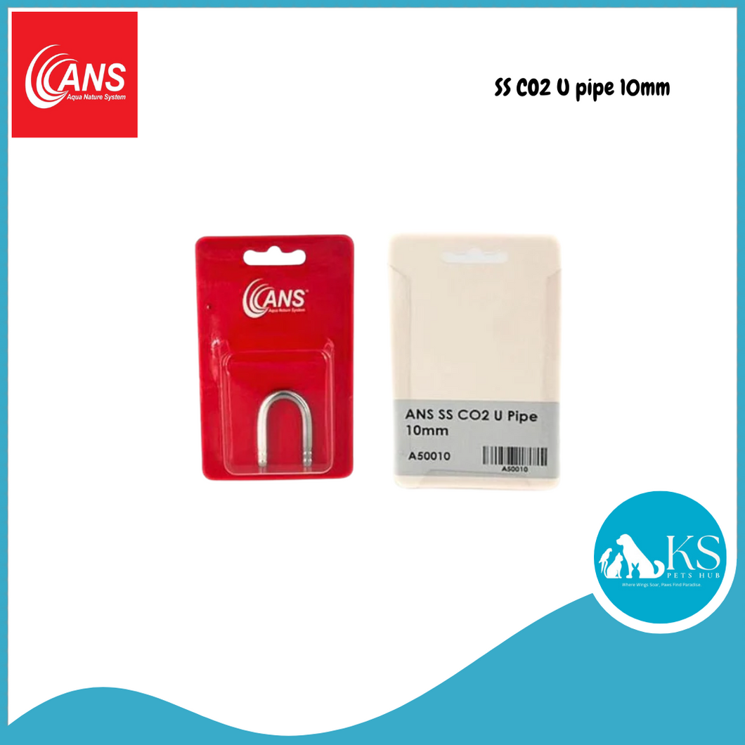 ANS SS CO2 U pipe 10mm Fish & Aquatic