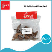 Load image into Gallery viewer, ANS Old Black Driftwood (Various Shapes) Fish &amp; Aquatic