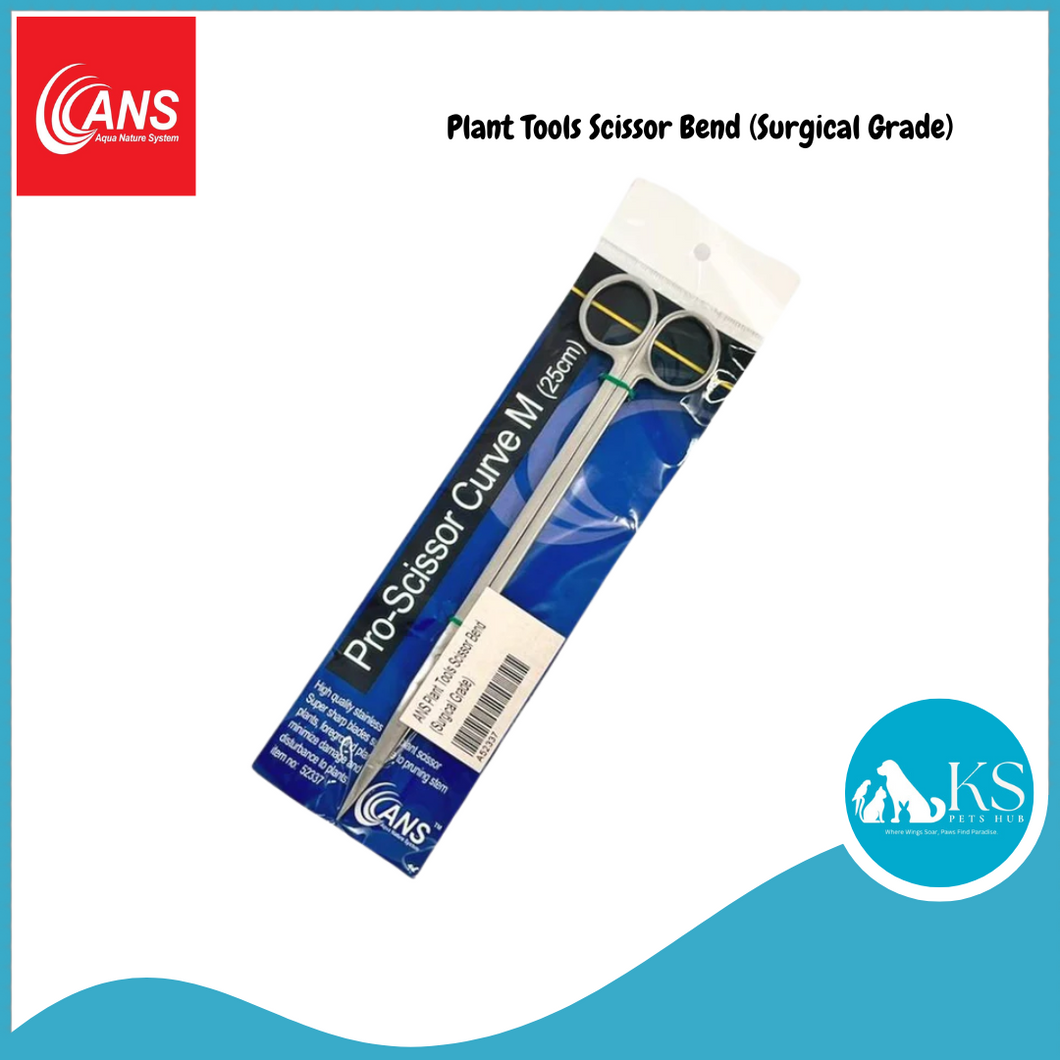 ANS Plant Tools Scissor Bend (Surgical Grade) Fish & Aquatic