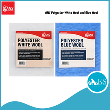 Load image into Gallery viewer, ANS Polyster White / Blue Wool (100x50x2cm) Fish &amp; Aquatic
