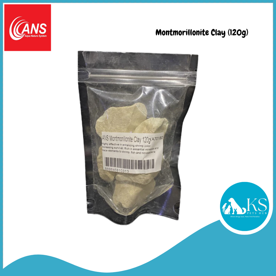 ANS Montmorillonite Clay (120g) Fish Shrimp & Aquatic