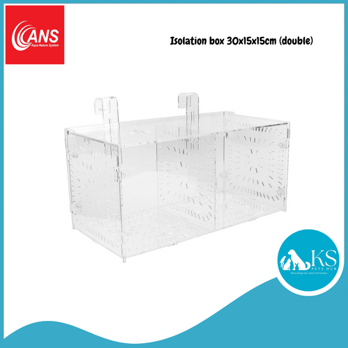 ANS Isolation box 30x15x15cm (Double) Fish & Aquatic