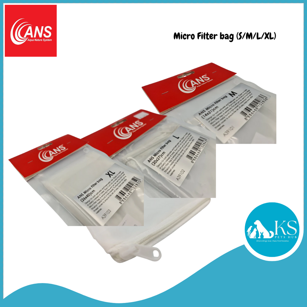 ANS Micro Filter bag (S/M/L/XL) Fish & Aquatic