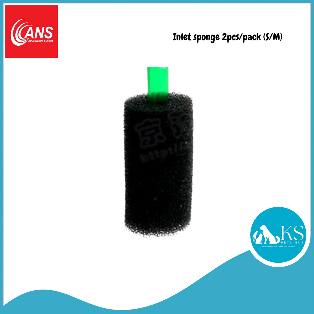 ANS Inlet sponge 2pcs/pack (S/M) Fish & Aquatic