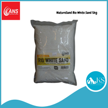 Load image into Gallery viewer, ANS NatureSand Rio White/Black Crystal/Bright Sand/Misty Grey/Tropic Oasis/ Coral Sand Fine/Red Sand/ River Breeze 5kg (Great Sand for Biotope) Fish &amp; Aquatic