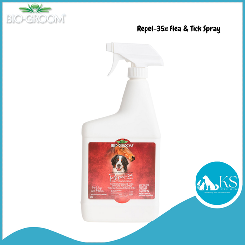 Bio-groom Repel-35 Insect Control Spray Flea & Tick On Dogs 32oz(946ml)