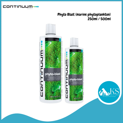 CONTINUUM Phyto Blast (marine phytoplankton) 250ml / 500ml Fish & Aquatic